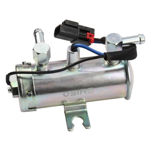 OSIAS 24V ELECTRIC UNIVERSAL PETROL DIESEL FUEL PUMP FACET SILVER STYLE TRACTOR BOAT ...