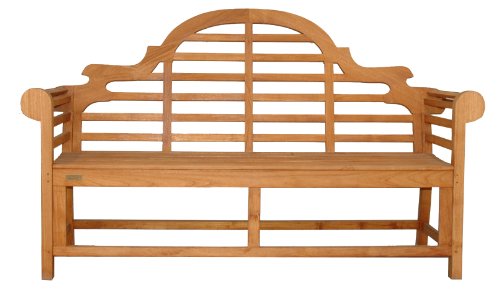 Teak Marlboro Lutyens Bench 3 Seater
