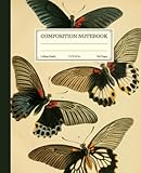 lancel angelina prix neuf  Composition Notebook College Ruled: Beautiful Vintage Butterfly Illustration  Journal For School, College, University, Office, Home Work  120 Pages  7.5*9.25 in