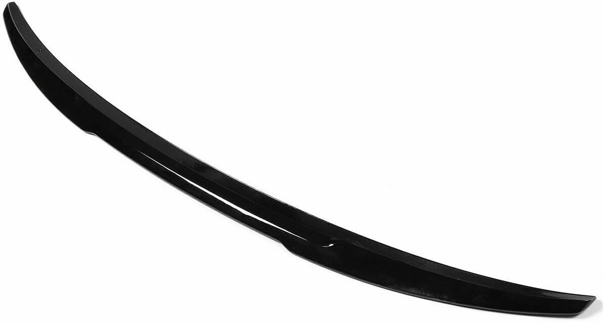 STSEV01 Rear Spoiler Wing Fit for Chevrolet Chevy Malibu L/LS/LT/RS/Premier/Malibu Hybrid 2016-2025, Painted Glossy Black Sporty Style DeckLid Lip Exterior Accessories