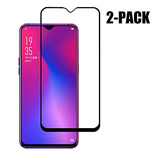 OnePlus 6T Screen Protector,3D Full Coverage Tempered Glass Screen Protector for OnePlus6T-Black（2 Pack）