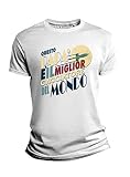Overthetee Tshirt papà Cacciatore Questo papà è Il miglior Cacciatore del Mondo Mestieri Festa del papà Tshirt papà Tshirt Simpatica Idea Regalo