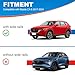FengYu Lockable Roof Rack Cross Bars 260lbs Compatible with Mazda CX5 CX-5 2017 2018 2019 2020 2021 2022 2023 2024 2025,CX 5 Heavy Duty Aluminum Crossbars Rooftop Roof Rails Black Cargo Luggage