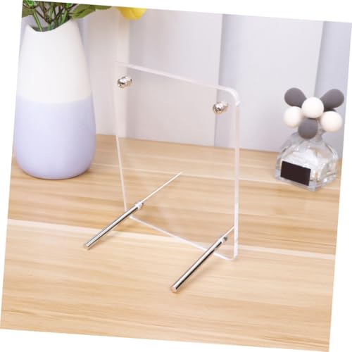 Marco de acrílico premium con soporte de cristal elegante para diploma de oficina 4