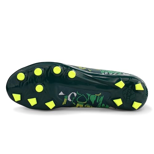 Image of Nivia Safari Football Stud for Men, PU Synthetic Leather Upper, TPU Sole, Die-Cut EVA Sockliner, Ideal for Hard & Grassy Surfaces