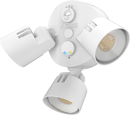 Miniatura 5 de Lithonia Lighting HomeGuard - 3 luces LED para exteriores, luces LED para exteriores, sensor de atardecer a amanecer, lúmenes ajustables, color