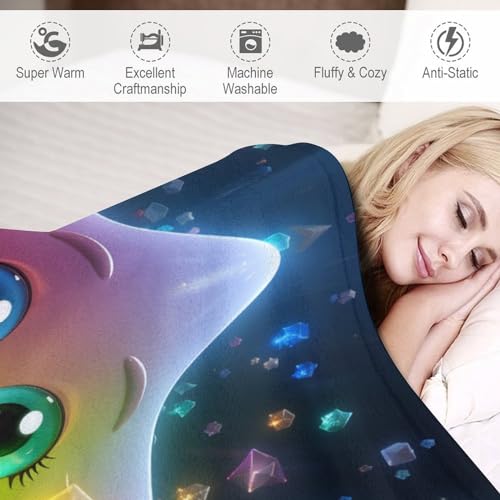 Couverture de canapé étoiles impression numérique 3D pour enfants