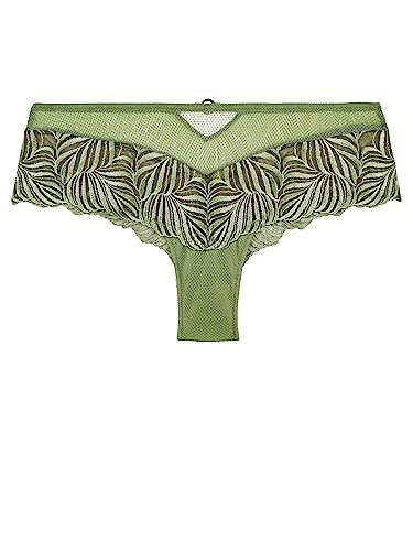 Aubade Women's Paradis Exotique Saint-Tropez Brief, Green (Amazonia), Medium #TOP1