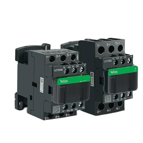 Contacteur de puissance LC1D25 tripolaire 110V avec contacts auxiliaires 1 NO 1 NF intégrés
