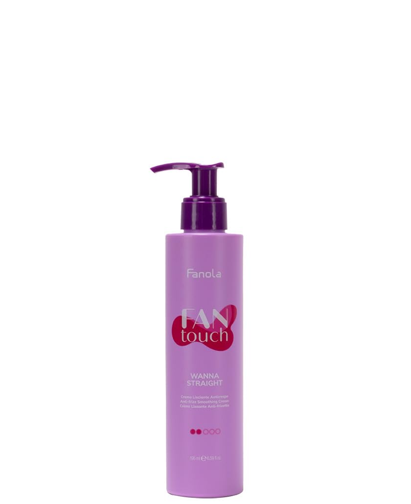 Fanola Fantouch Anti-Frizz Smoothing Cream, Weiß, 195 ml (Pack of 1)