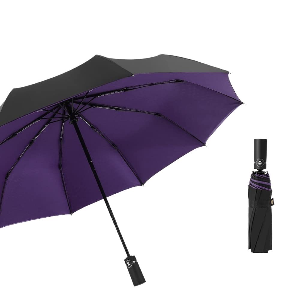XYNSNDB Reise-Regenschirm, doppellagiger Regenschirm, automatischer Regenschirm, groß, sonnig und regnerisch, Dual-Use-Geschäft, Faltbarer Regenschirm, Geschenk-Regenschirm, Outdoor-Regenschirm, D-