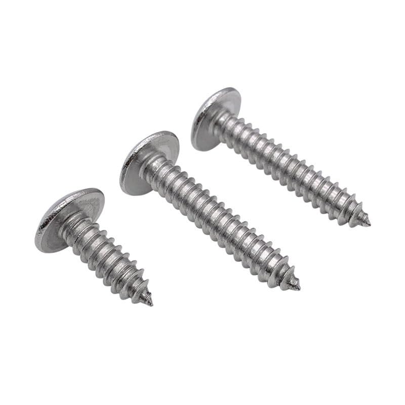 20pcs/lot Self-Tapping Screws 304 Stainless Steel Truss ST4.2 Stainless Steel Self-Tapping Screws Self Tapping Screw Drywall Screw Fasteners(40mm)