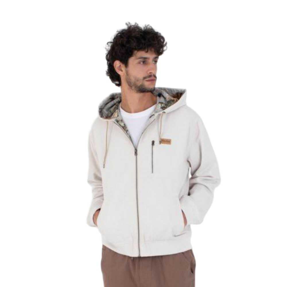 Hurley Jacket men - Sherpa canvas worker, Bone, XXL