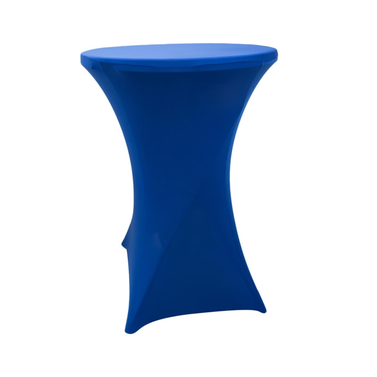 MAGICLULU Tovaglia Elastica Rotonda 80x110 Cm in Poliestere Spandex Blu