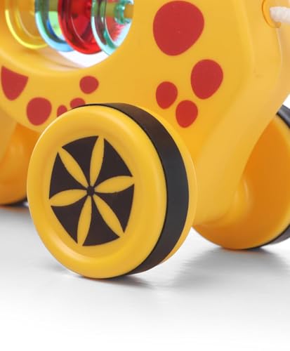 Image of Mini Steps Pull Along Lion Toy - Baby & Toddler Walking Toy, Interactive Fun Gift