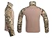 Paintball Equipment Tacticam bdu Emerson Combat G3 Uniform with Knee Pad Multicam MC (XXL)