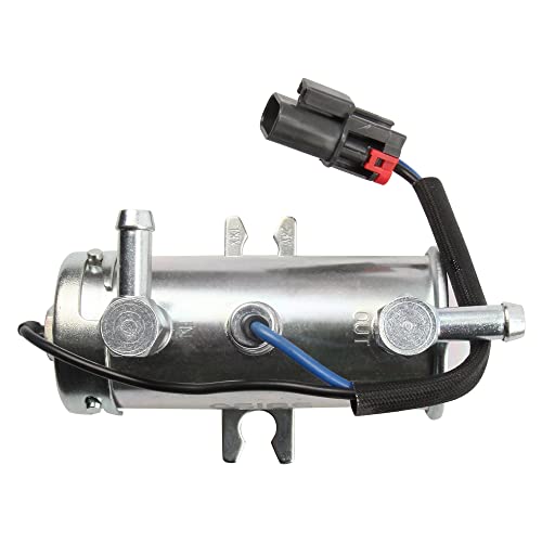 OSIAS 24V ELECTRIC UNIVERSAL PETROL DIESEL FUEL PUMP FACET SILVER STYLE TRACTOR BOAT ...