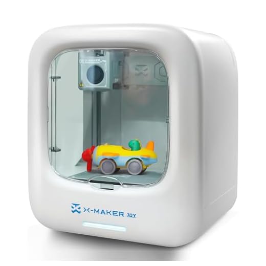 Xichuzi Impresora 3D X-Maker Joy Totalmente ensamblada Impresión 3D de Alta Velocidad y Alta precisión de 200 mm/s con Cama sin nivelación Tamaño de construcción de 120 x 120 x 120 mm Wi-Fi y Control