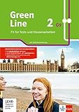  Green Line 2 G9: Fit für Tests und Klassenarbeiten. Arbeitsheft mit Lösungen und Mediensammlung Klasse 6 (Green Line G9. Ausgabe ab 2019)