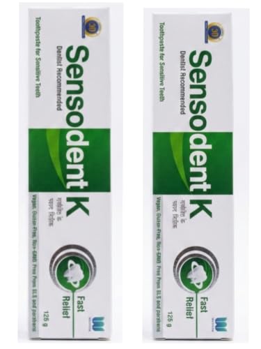 Image of K Toothpaste for Sensitive Teeth 125 gm (Pack of 2) Total 250 gm