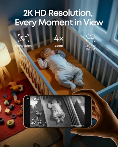 eufy C10 2K HD Baby Monitor
