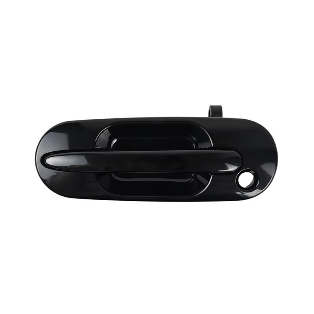 BIKKJBK Car Vehicle Door Handle 4Pcs Exterior Door Handle Front & Rear Outside Outer Kit for CR-V for CRV 1997-2001 Left & Right Black