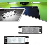2Pcs LED License Plate Lights Number Lamp for J'eep Renegade 2015-2021 Powered by High Power SMD Xenon White LED Error Free