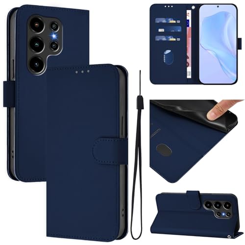�X�}�z�P�[�X �Ή��@�� for Blackview Wave 10 �X�}�z�P�[�X�y�J�[�h�z���_�[�E�E�H���b�g�E�}�O�l�b�g�o�b�N���E�t���b�v�E�X�^���h�@�\�t���zBlue