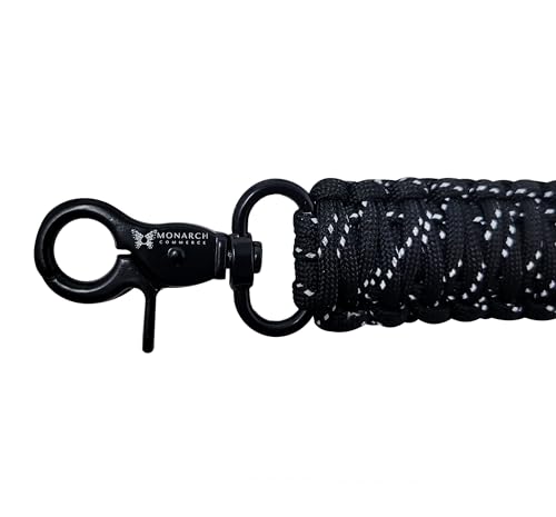 Emergency EMS Services Radio Strap 60” Reflective Paracord with 14” Anti-Sway Stabilizer Strap for EMT, Police, Firefighters, Security - Image 5