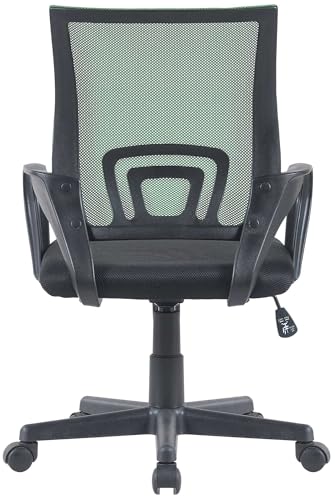 Sedia da Ufficio Genius I Sedia da scrivania Regolabile in Altezza con Rivestimento in Rete, Colore:Verde - Sedia gaming - Immagine 6