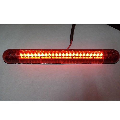 Tercera luz de freno de 12 V con 24 LED para techo,...