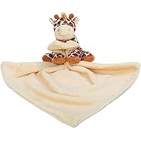 Jungle Friends Bing Bing Giraffe Rattle Blankie