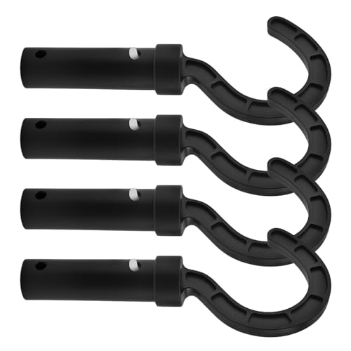 FALESOUL 4 Pack Accessories Hook for Robotic Pool Cleaner, Pool Telescopic Pole Hooks Compatible with All Pool Vacuum Including Cordless, Above Ground and Underwater, Ideal Hooks for Telescopic Poles