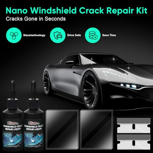 popalula 2 Pack Windshield Repair Kit
