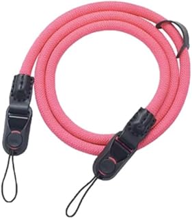 AFGRAPHIC Correa de nailon para cámara Nikon Zf sin espejo, color rosa, rosa, Talla única