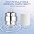 20-Stage Shower Filter Head for Hard Water, with 2 Cartridges, High Output Shower Water Filter to Remove Chemicals, Chlorine and Fluoride