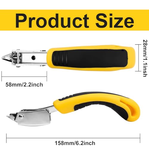 GXGM 2 Stück Nagelentferner Heftklammerentfernungswerkzeug,Klammerentferner,Entklammerer Enthefter,Tacker Entferner, Heftklammerabzieher,Heftklammerentferner,Tackerklammern Entferner