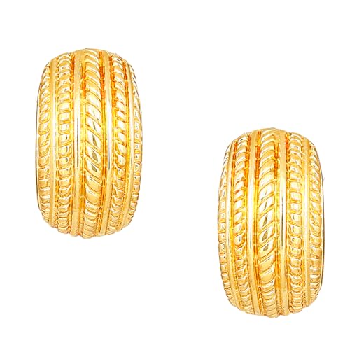 Estele Golden Non Precious Base Metal Stud Earrings for Women (5010007-IG) (B08H97C5LC) Amazon Price History, Amazon Price Tracker