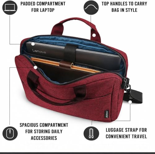 Image of Side Laptop Bag Shoulder Bag | Bagcollege Bag Office Casual Bag |Waterproof School Bag 35 L SLB Side Bag