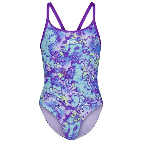 Image of Under Armour Girls' One Piece Swimsuit, UPF 50+ Sun Protection, Quick Drying Bathing Suit