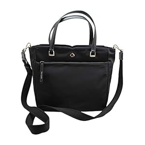 Kate Spade New York Jae Top Zip Medium Nylon Satchel Black