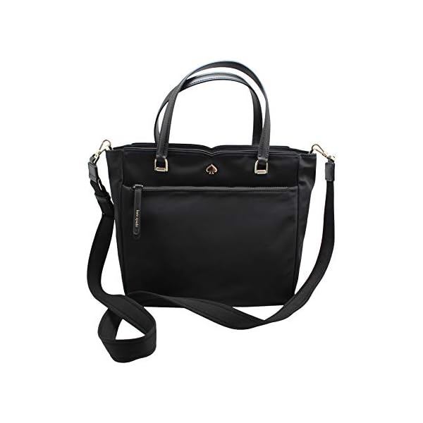 Kate-Spade-New-York-Jae-Top-Zip-Medium-Nylon-Satchel-Black Kate Spade New York Jae Top Zip Medium Nylon Satchel Black