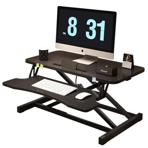 Portable Adjustable Standing Desk Converter, 44 lb Capacity