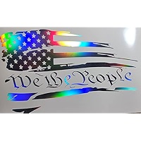 Pegatina Segunda Enmienda Pegatina De Vinilo 'We The People' Segunda Enmienda - Orgullo Estadounidense, Para Ventana O Parachoques The World Ends With You