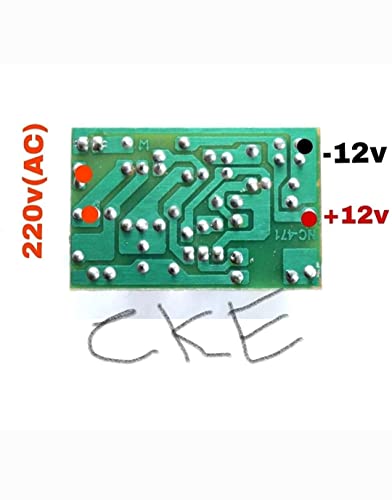 Image of CKE Pack of 2 NO 220 V AC to 12 V DC SMPS Power Supply PCB Board Electronic Components