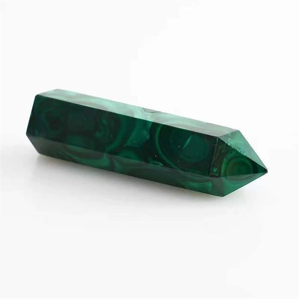 1 Stück 60 mm–70 mm, natürlich, poliert, handgeschnitzt, grüner Malachit, Spitzensteine, Turm for Kristalldekoration, wunderschöner Kristall ERTEYIN