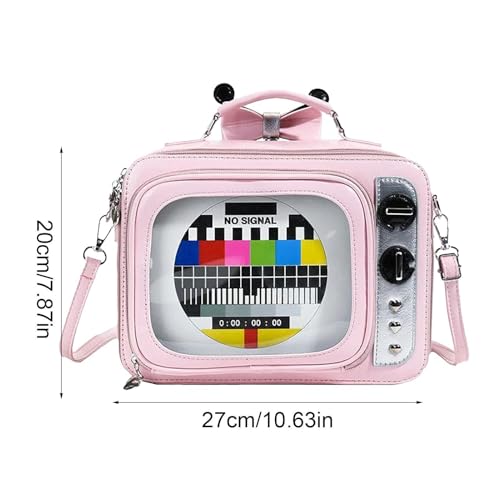Sac à dos d'école grande capacité en polyester rose mignon pour fille - 7