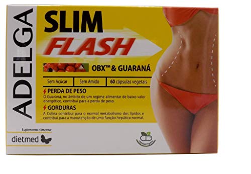 DietMed Adelgaslim Flash - Cápsulas, Blanco, 60 Unidad