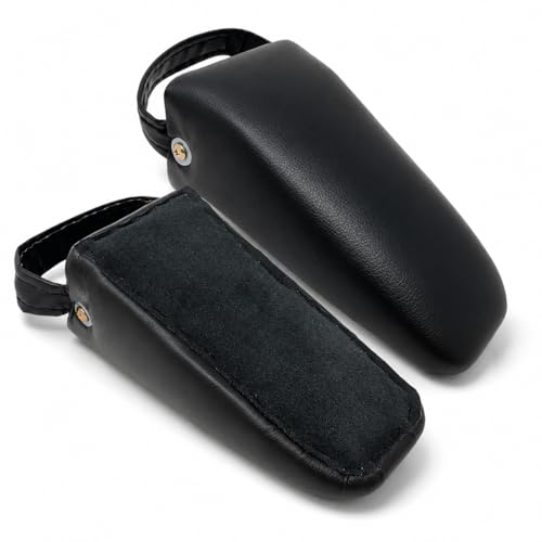 Healthy You Pelvic Sacral SOT Blocks Non Slip Base 1/Pair Upholstered Black