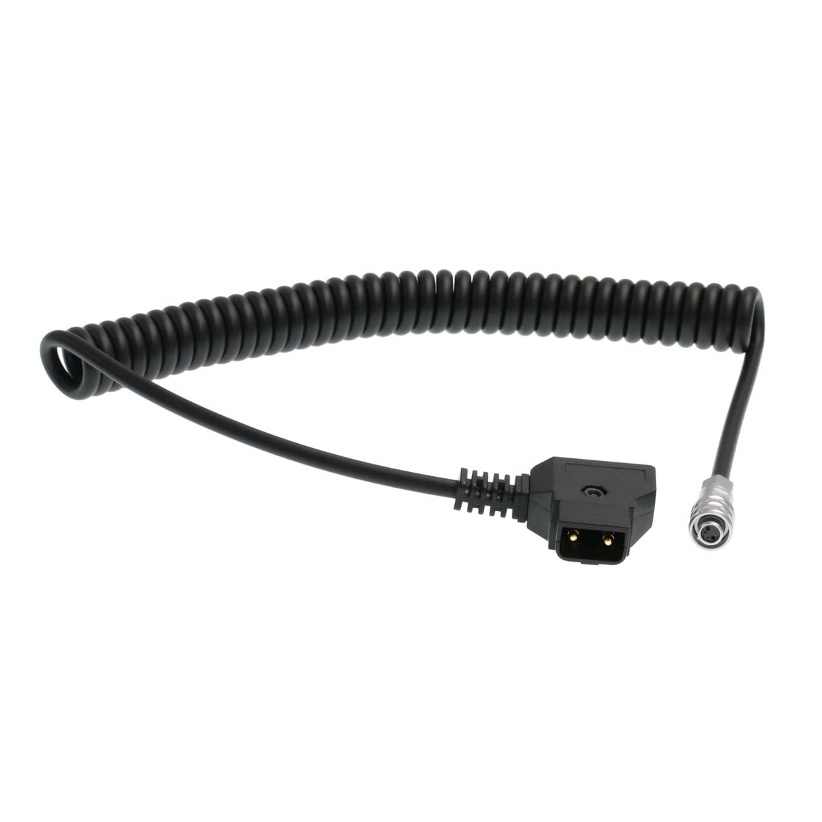 Cable BMPCC para rigs de cámara de cine con alimentación en espiral de 2 pines CC 6